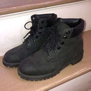 Black Tims sz 7/boys’ 5.5